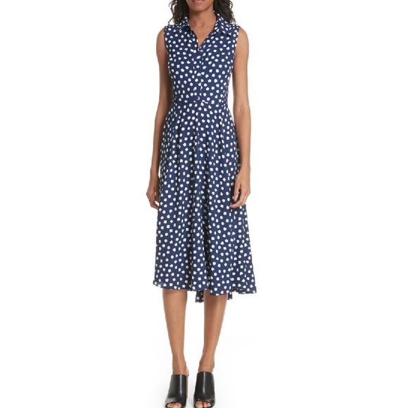 🍾Host Pick🍾 Kate Spade Cloud Dot Midi Dress - Picture 1 of 15